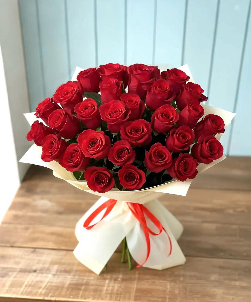 Букет 29 Красных роз в Юдино Республика Татарстан