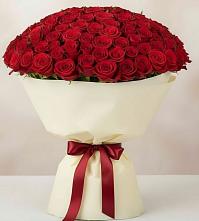 Букет 101 Красная роза Милано в Юдино Республика Татарстан