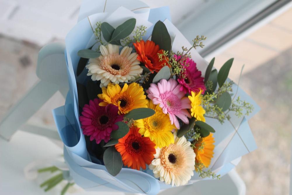 Букет цветов из: Герберы в Юдино Республика Татарстан