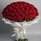 Букет 101 Красная роза Блэк Мэджик в Юдино Республика Татарстан