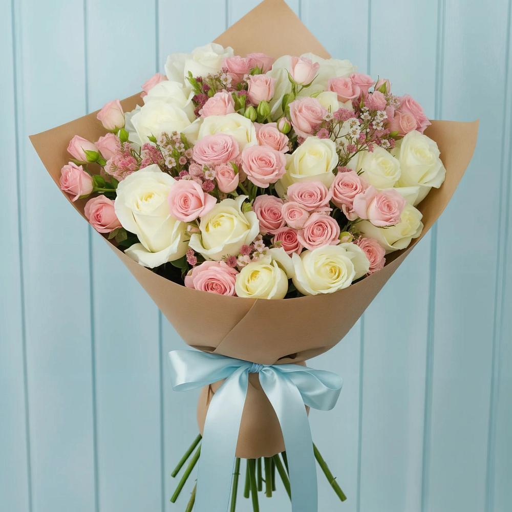 Букет цветов из: Розы в Юдино Республика Татарстан