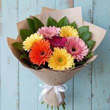 Букет цветов из:  Герберы в Юдино Республика Татарстан