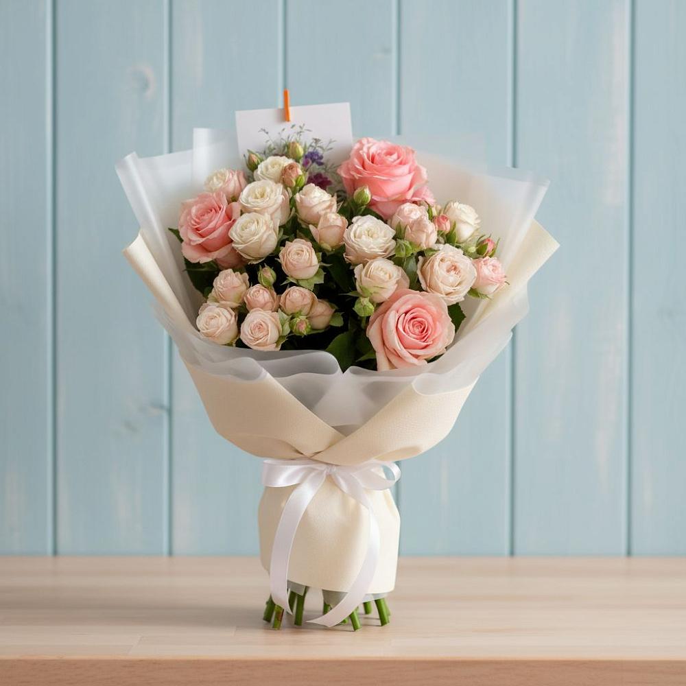 Букет цветов из: Розы в Юдино Республика Татарстан