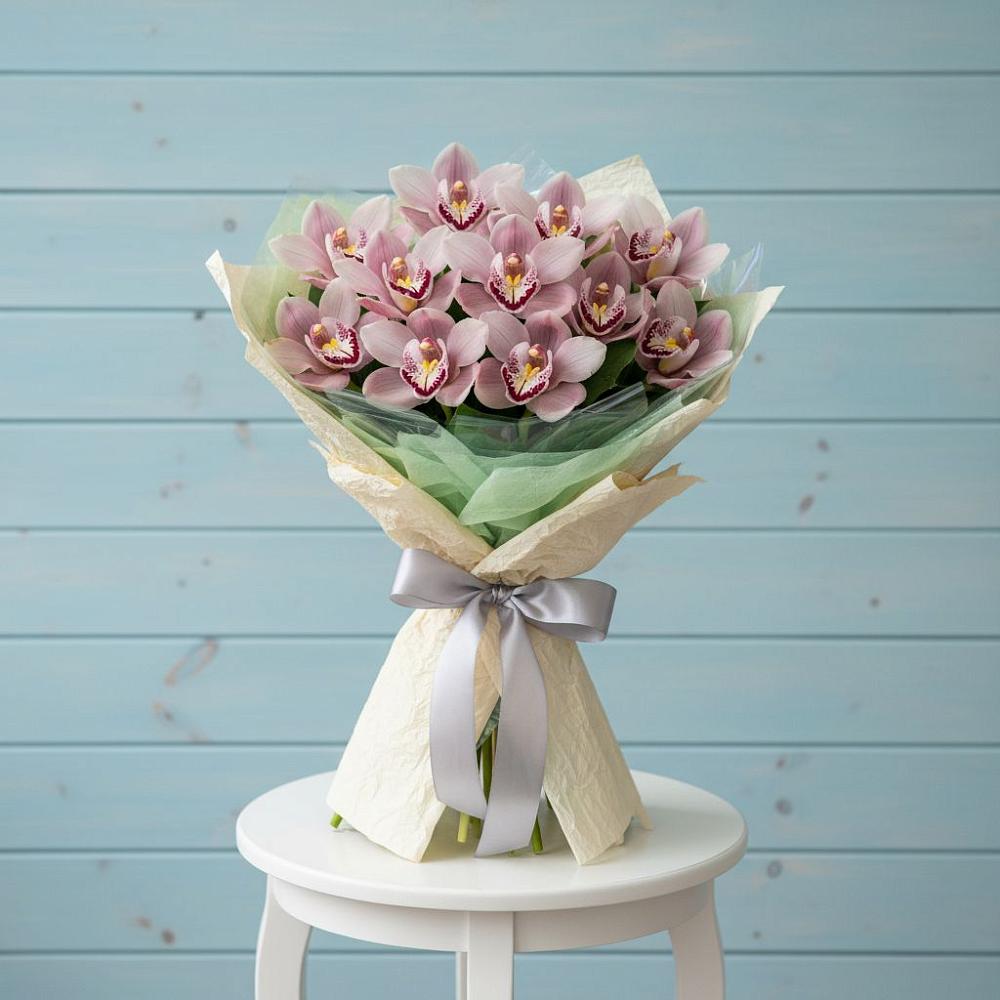 Букет цветов из: Орхидеи и Розы в Юдино Республика Татарстан