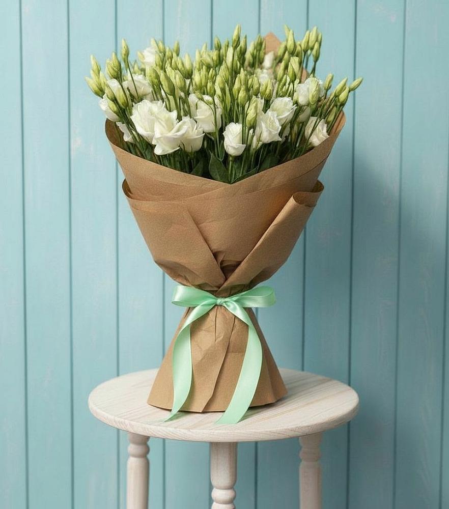 Букет цветов из: Лизиантусы в Юдино Республика Татарстан