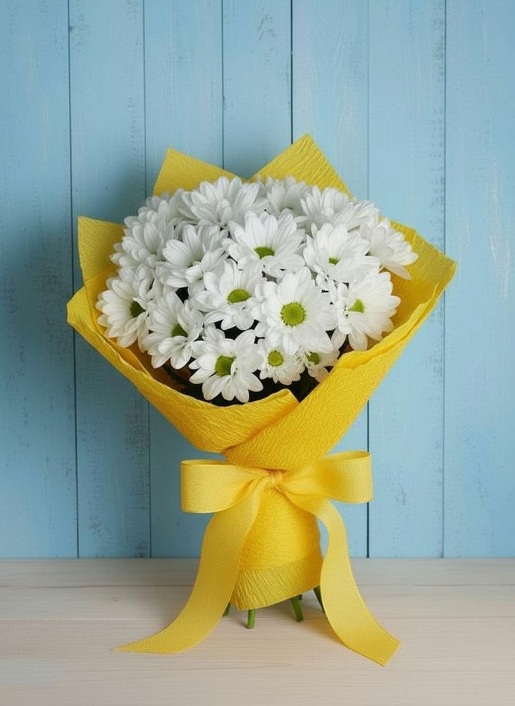 Букет цветов из: Хризантемы в Юдино Республика Татарстан