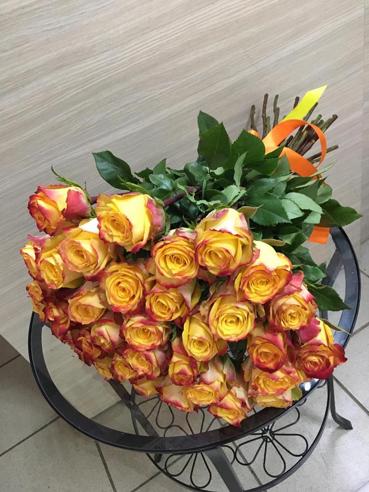 Букет Желтые розы в Юдино Республика Татарстан