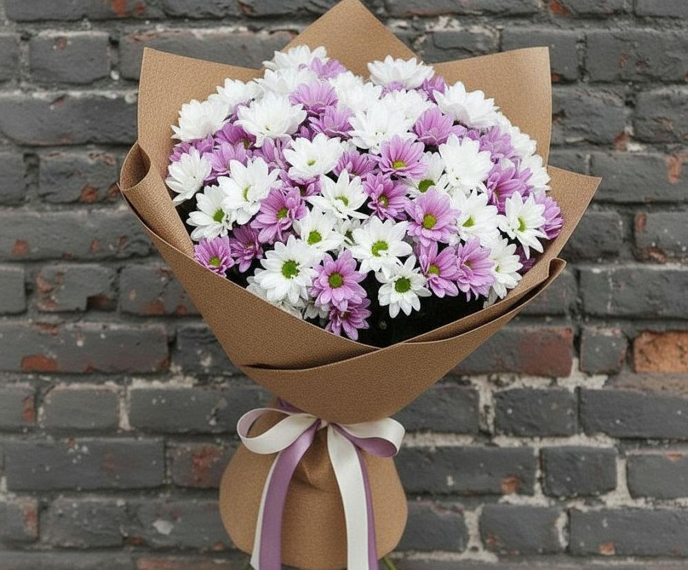 Букет цветов из: Хризантемы в Юдино Республика Татарстан