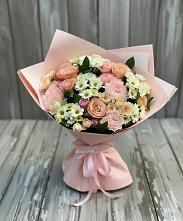 Букет цветов из:  Гвоздики, Розы и Хризантемы #REPLACE_PRED# Юдино Республика Татарстан