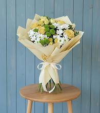 Букет цветов из:  Хризантемы и Розы #REPLACE_PRED# Юдино Республика Татарстан