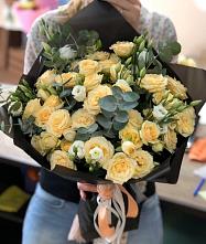 Букет цветов из:  Розы и Лизиантусы #REPLACE_PRED# Юдино Республика Татарстан