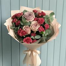 Букет цветов из:  Гвоздики и Розы #REPLACE_PRED# Юдино Республика Татарстан